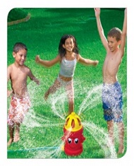 Banzai Kids Silly Spray Fun Hydrant Sprinkler (Blue)