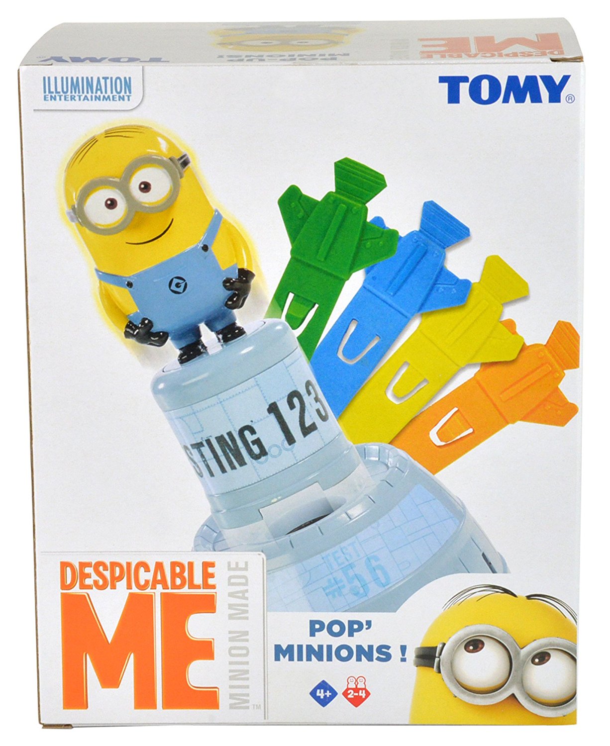 Despicable Me Pop Up Minions Children's Preschool Game (TOMY) - Image 2