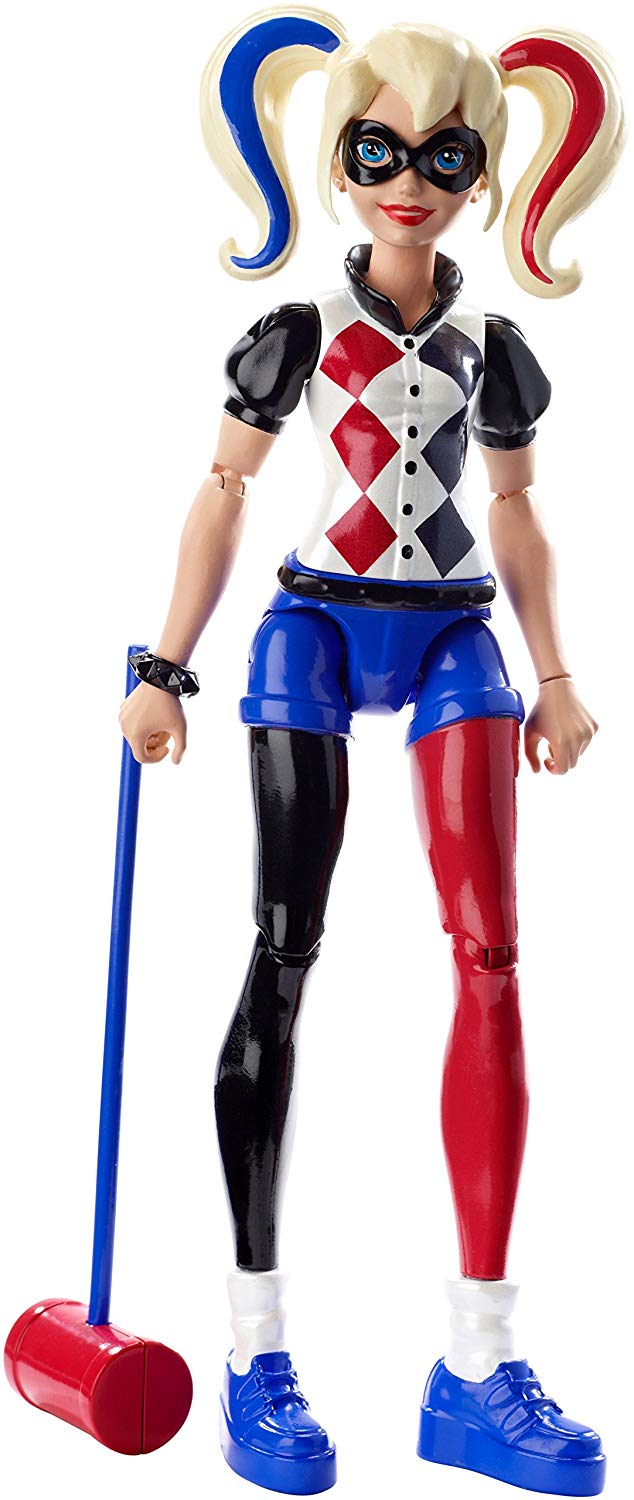 Harley Quinn Action Figure - Mattel DMM36 DC Super Hero- 6 inch Toy - Image 4