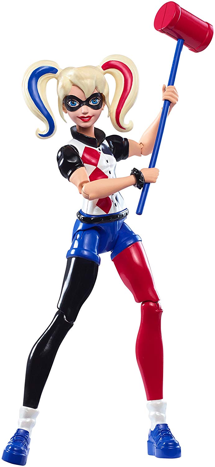 Harley Quinn Action Figure - Mattel DMM36 DC Super Hero- 6 inch Toy - Image 3