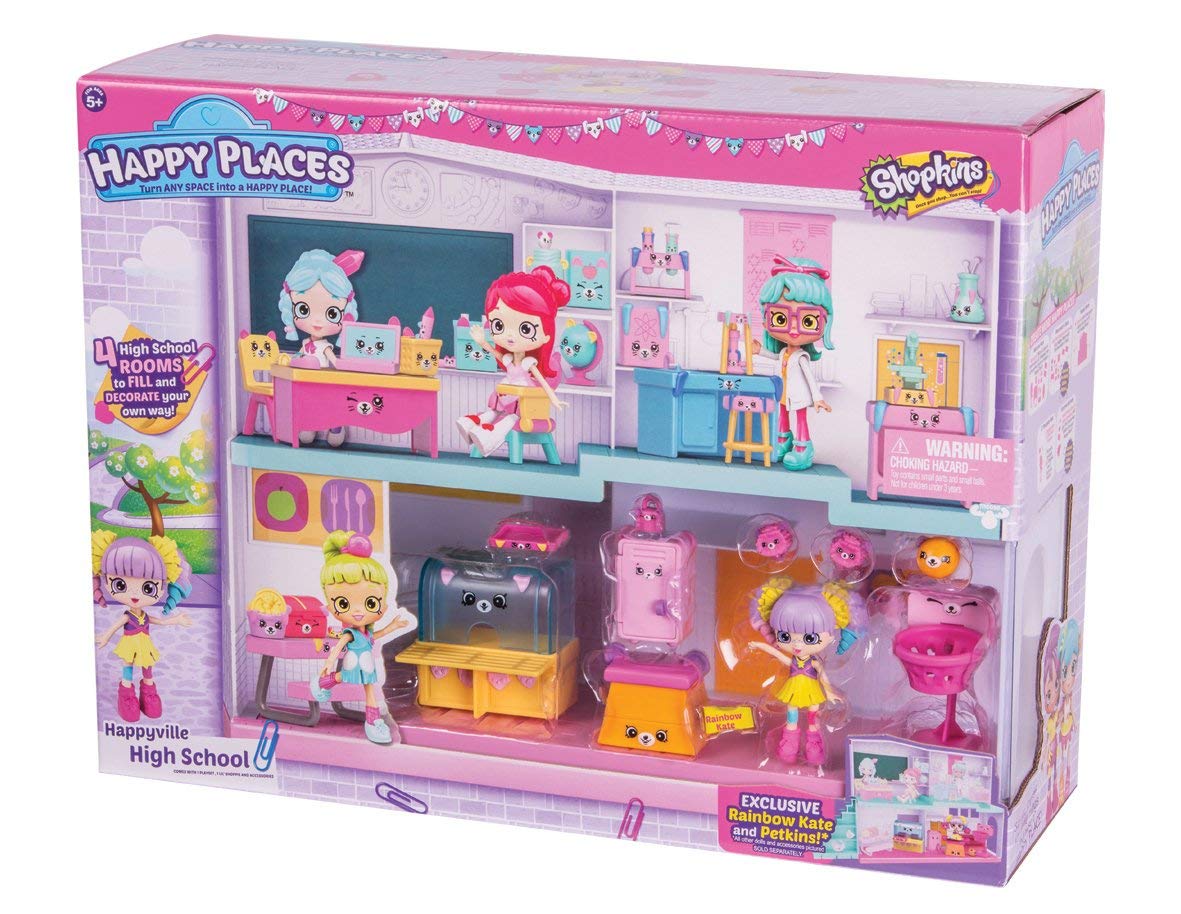 Shopkins Happy Places Happyville High School Playset Toy