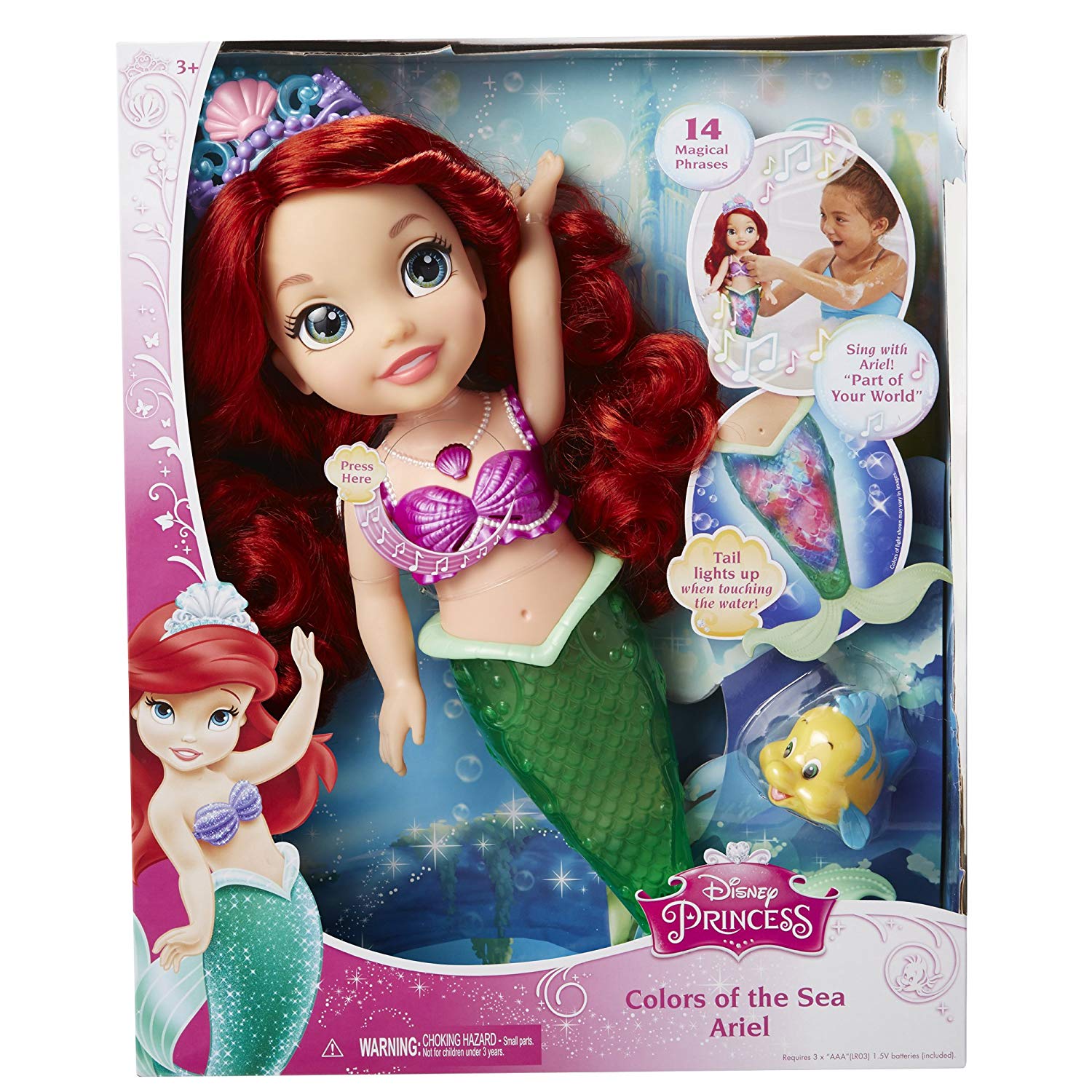 Disney Princess Colours of The Sea Ariel Doll