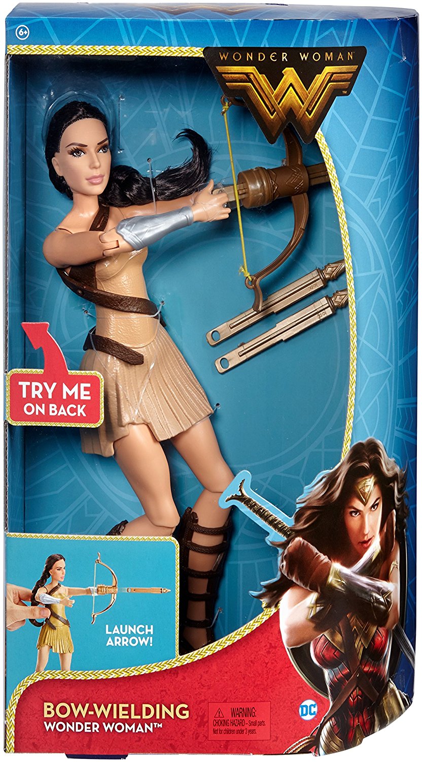 DC Comics FDF38 Bow-Wielding Wonder Women Doll - Image 3