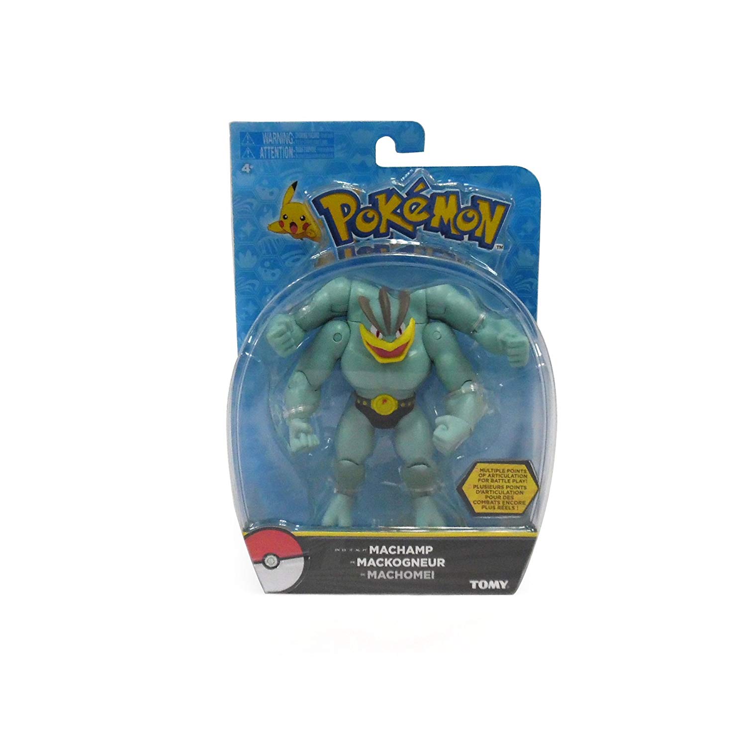 TOMY T18837 5-Inch Machamp Pokemon Action Figure - Image 2