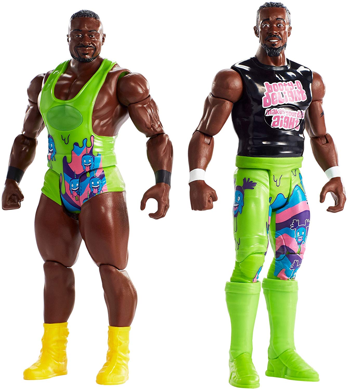 WWE Tough Talkers Total Tag Team Big E and Kofi Kingston 2 Pack - Image 2