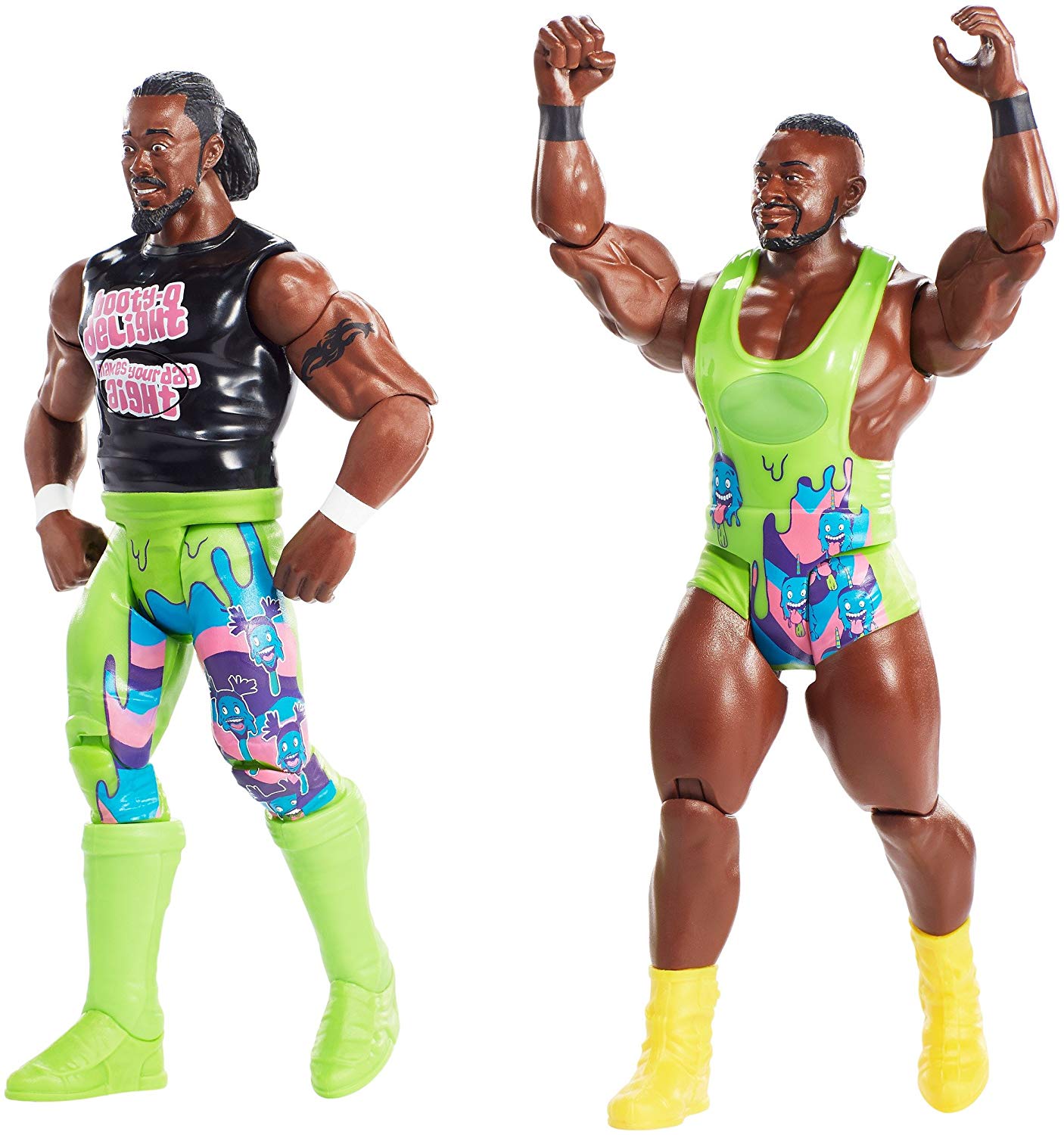 WWE Tough Talkers Total Tag Team Big E and Kofi Kingston 2 Pack - Image 4