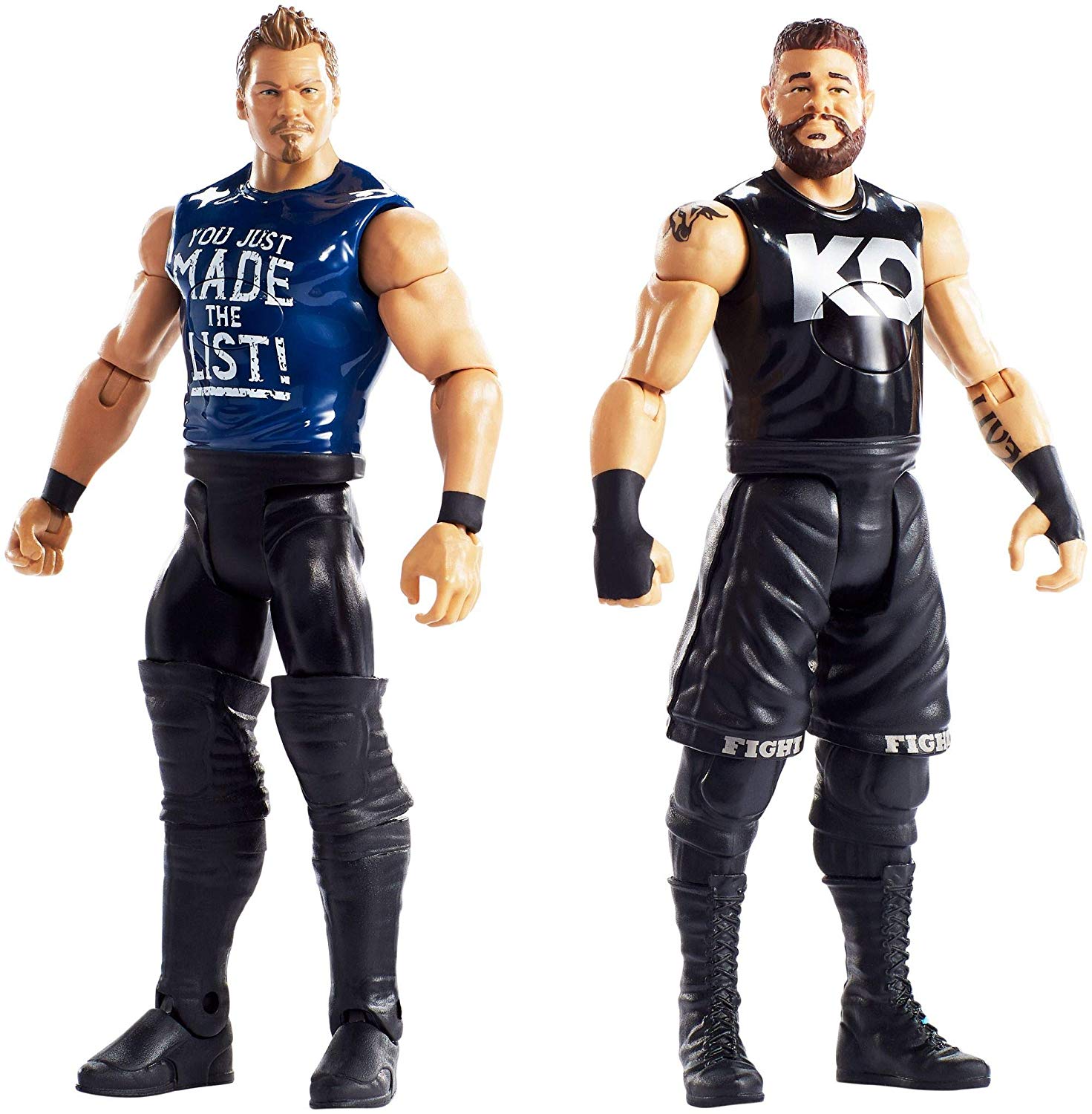 WWE Tough Talkers Total Tag Team Kevin Owens and Chris Jericho 2 Pack - Image 3