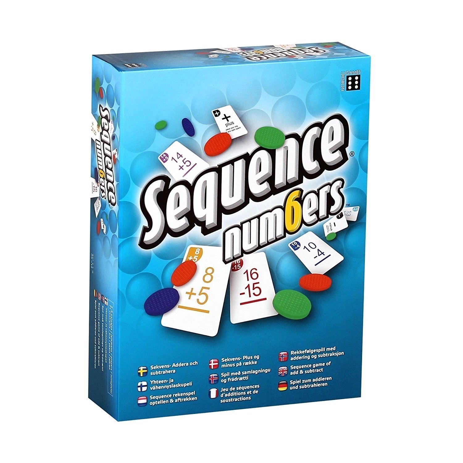 Sequence Numbers Board Game - Image 2