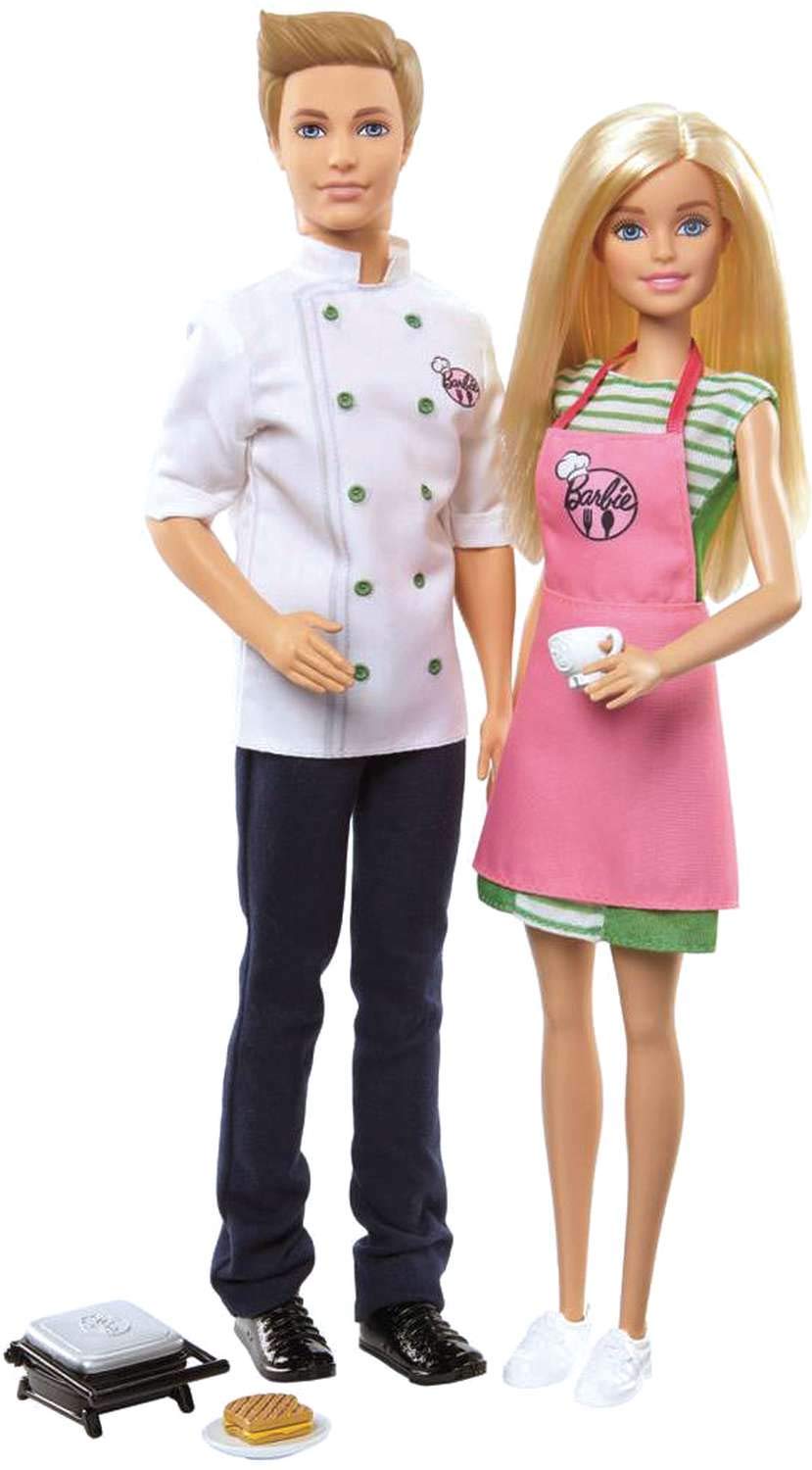 Barbie - Ken and Barbie Doll Playset - Cafe Chef 2 Pack - Image 3