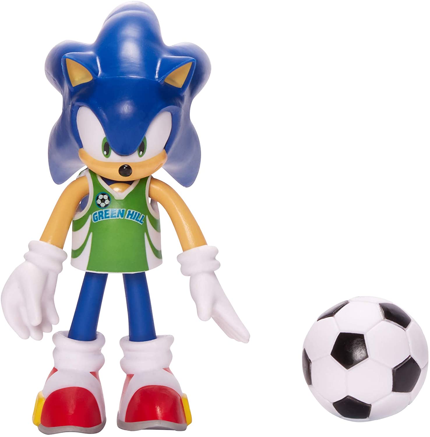 Sonic The Hedgehog 4-inch Soccer Action Figure Collectible Toy - Image 3