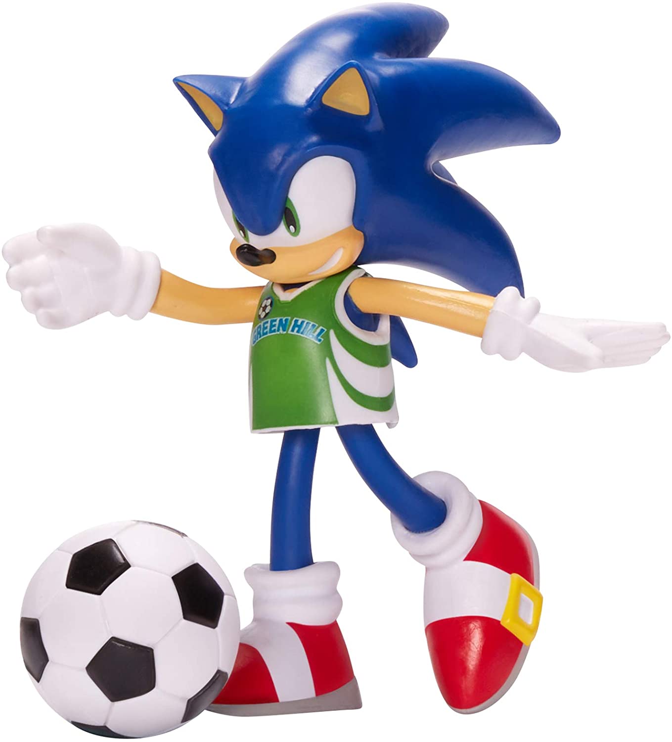 Sonic The Hedgehog 4-inch Soccer Action Figure Collectible Toy - Image 2