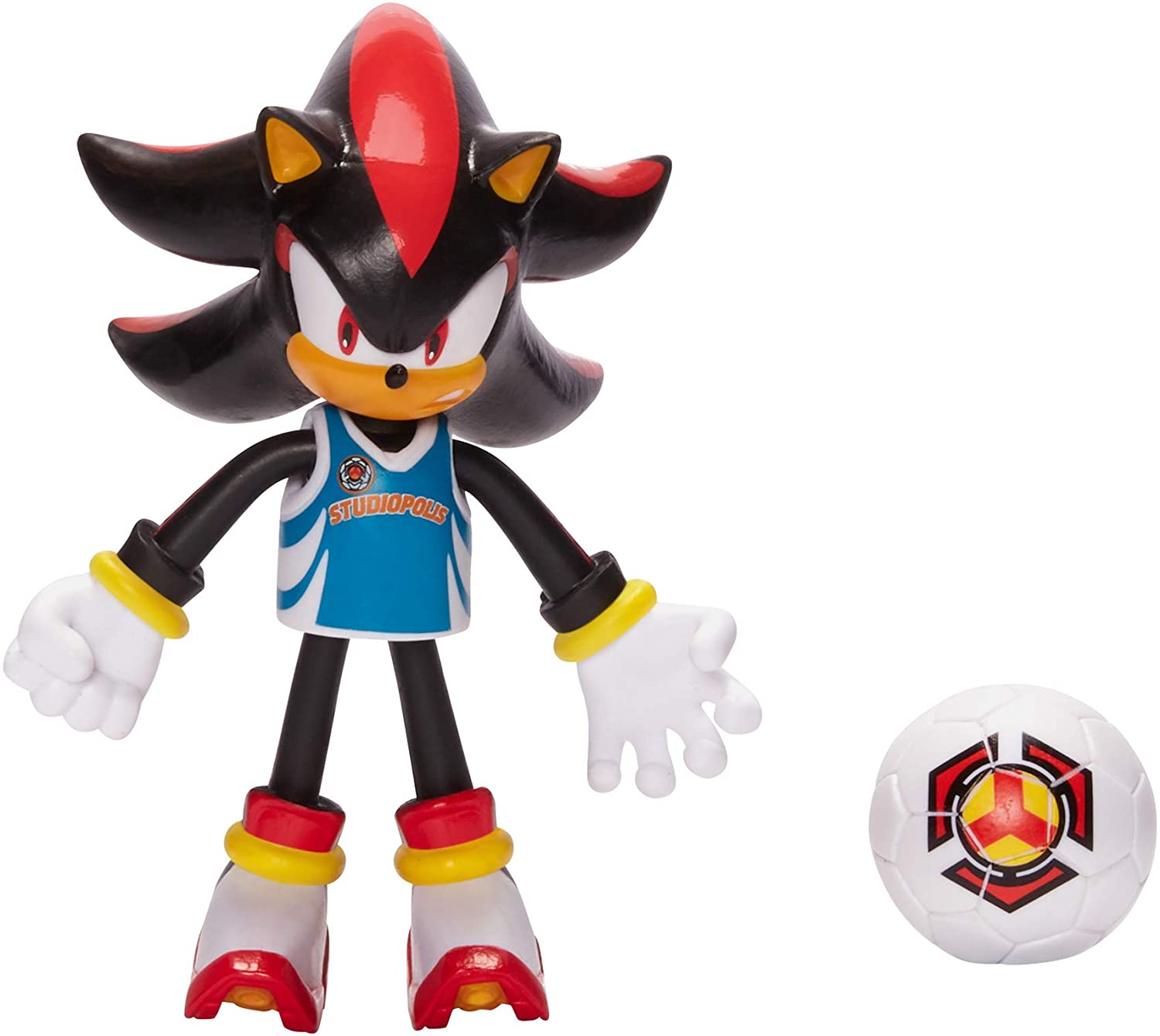 Sonic The Hedgehog Soccer Shadow 4-inch Action Figure Collectible Toy - Image 3