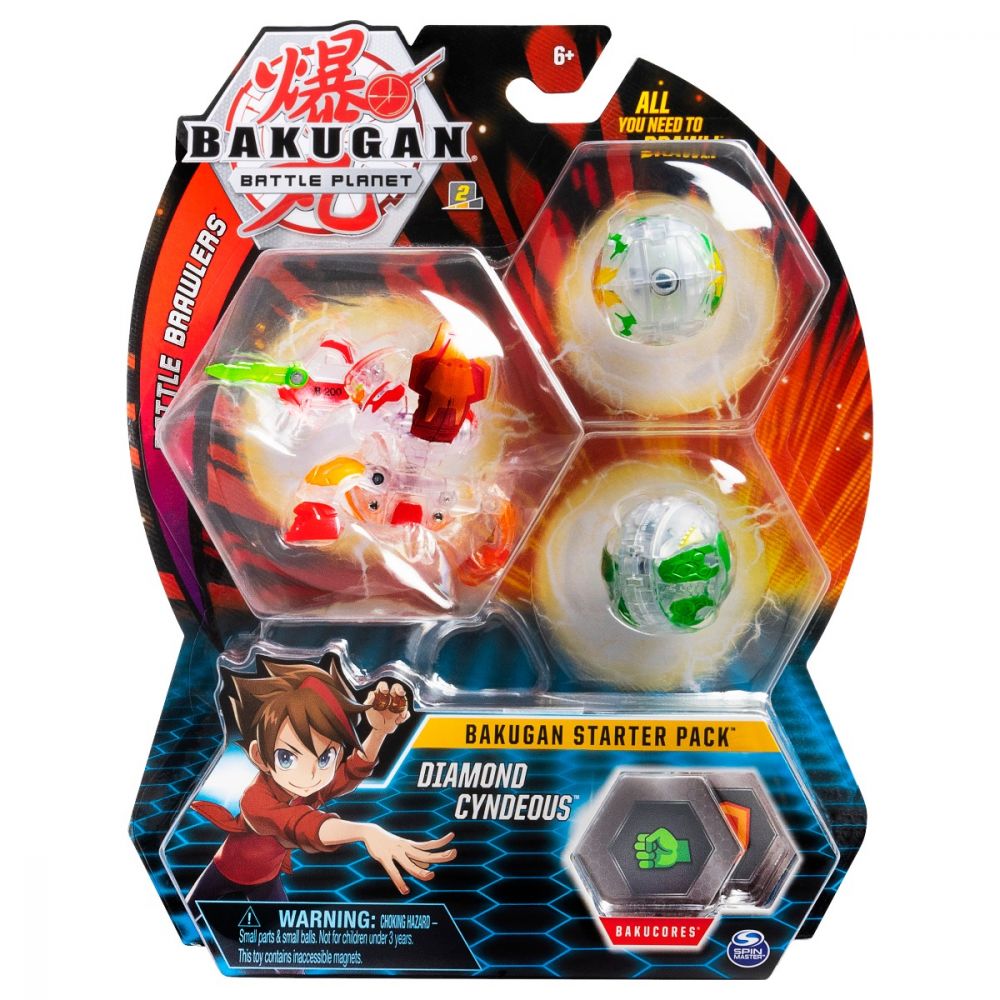 BAKUGAN Starter Pack - Diamond Cyndeous