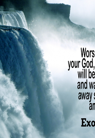 Healings Scripture Poster A4 A3 200gsm 240gsm